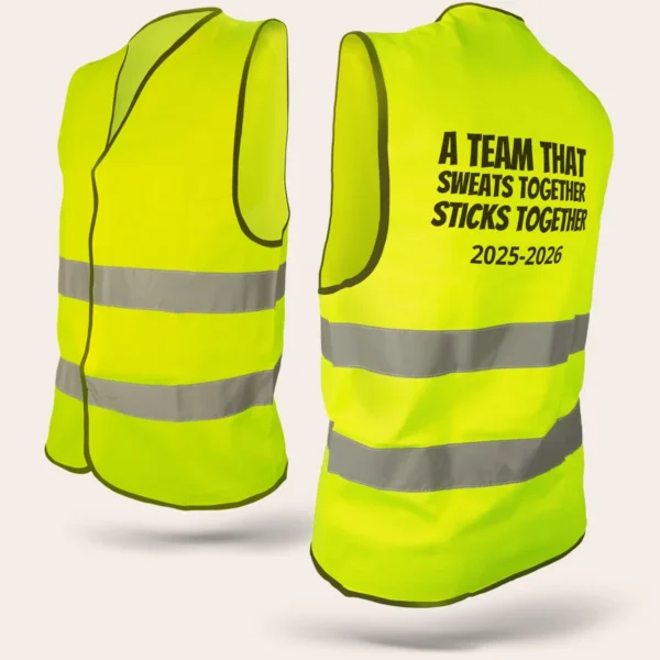 Gilet de sécurité personnalisé (logo)