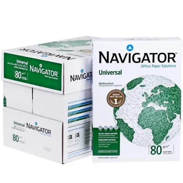 Papier A4 80g Navigator – Ramette 500 feuilles (Qualité Premium)